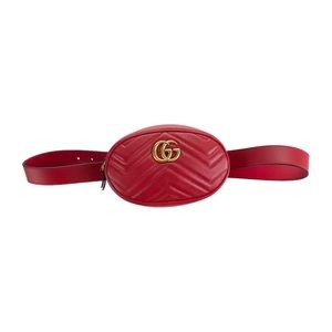 Gucci red belt bag